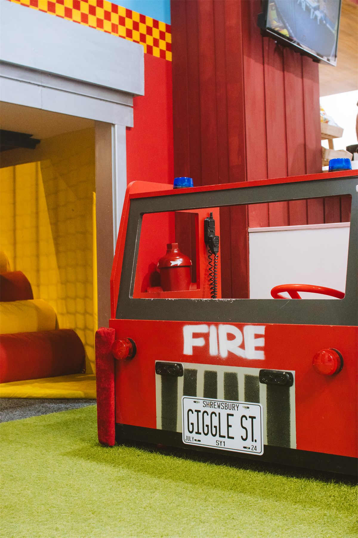 Children playing at Giggle Street role play centre Shrewsbury
